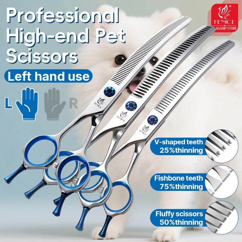 Grooming Scissors - Forbici professionali Fenice JP440C da 7/7,5/8
