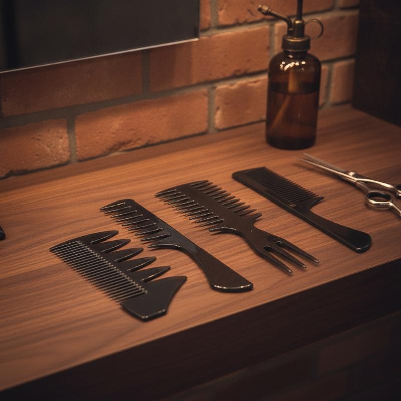 Men'S Grooming Hairstyles - NUOVO set di pettini antistatici per