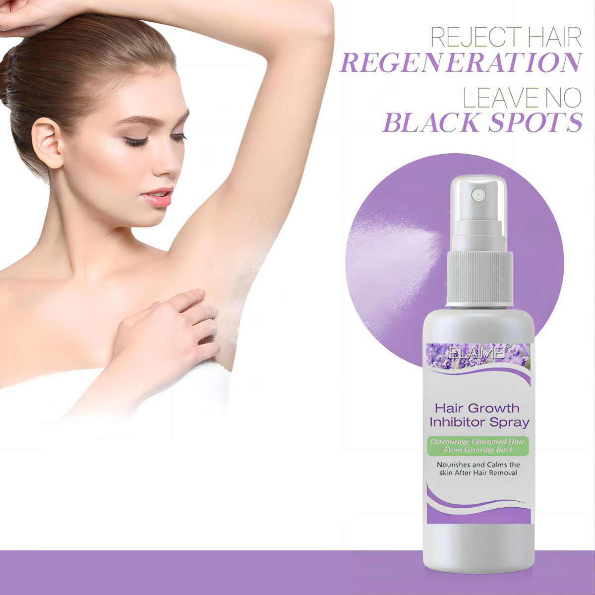 Shaving Cream - Permanente depilazione inibitore Spray barba Bikini
