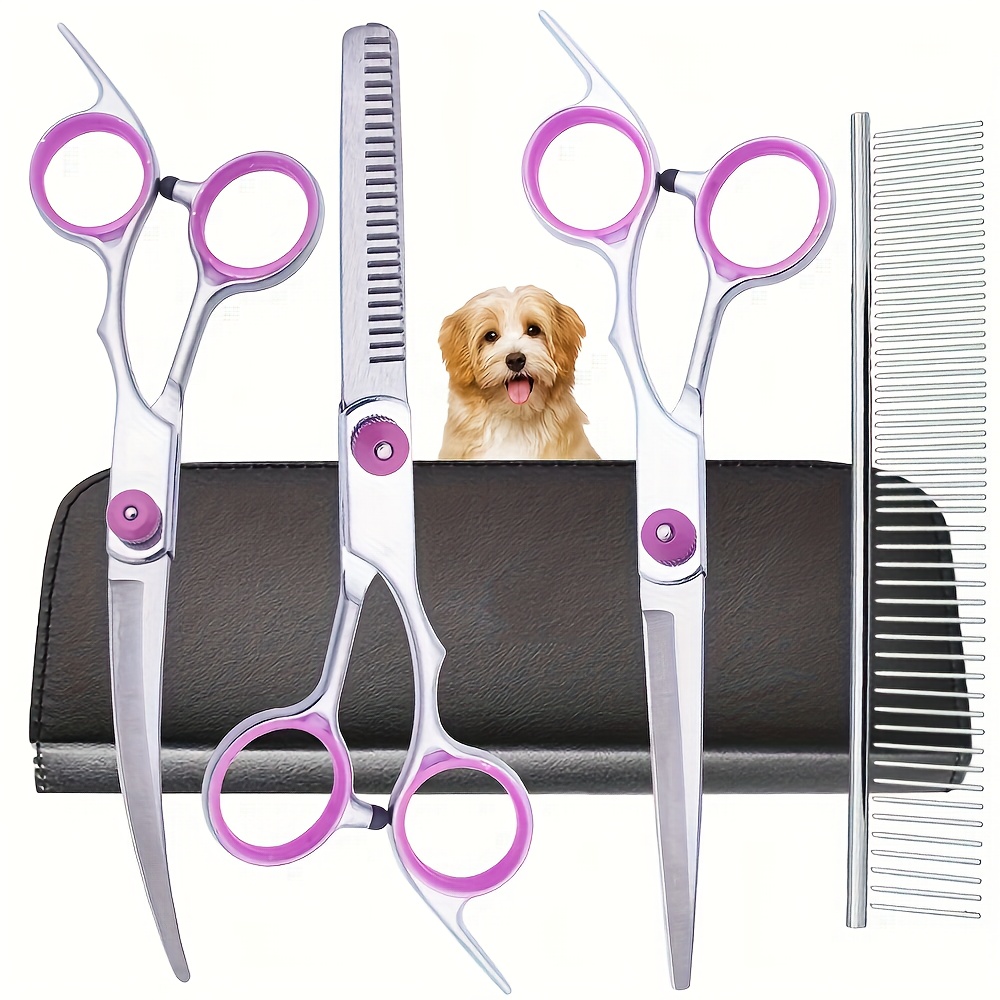 Grooming Scissors - Set di 5 Forbici Professionali per