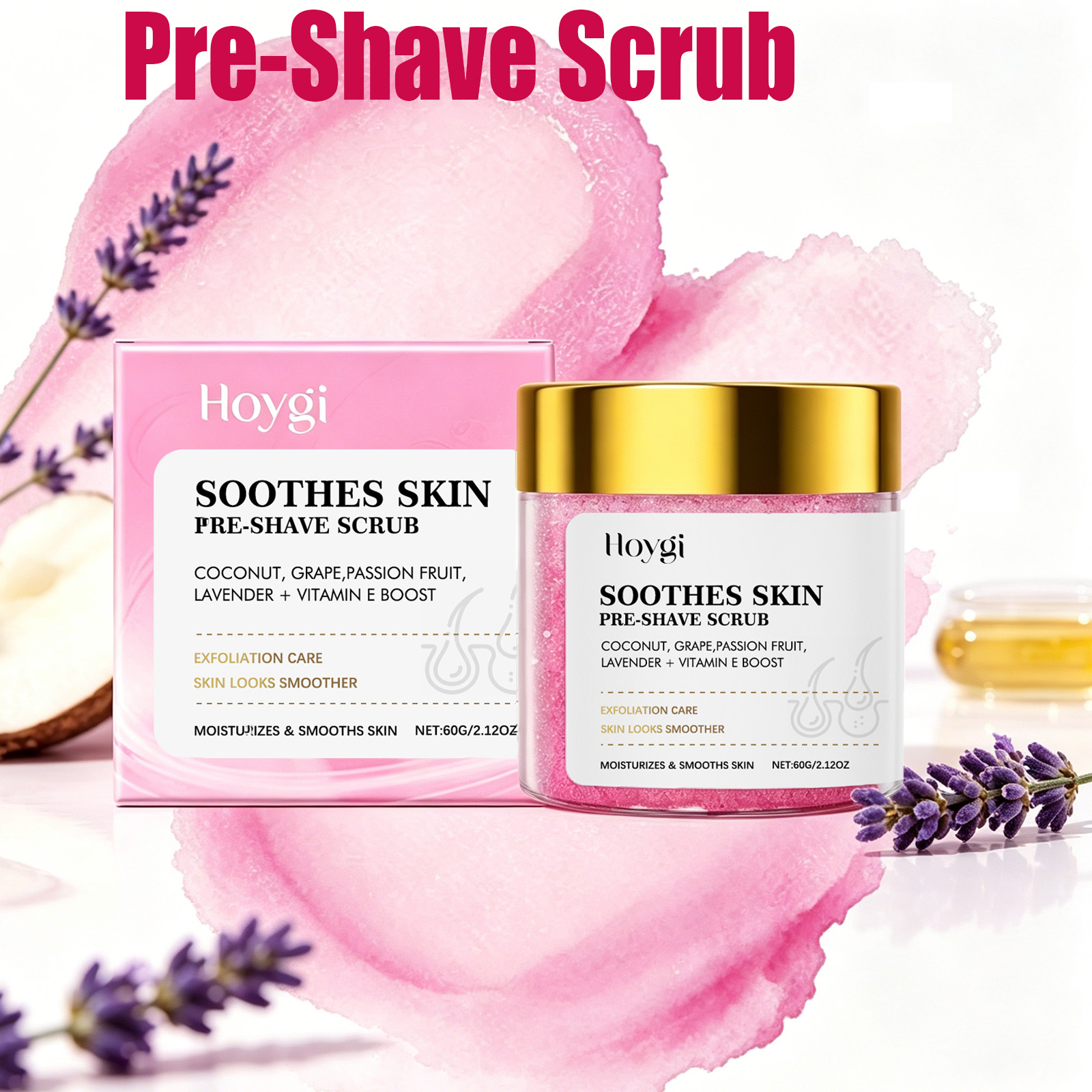 Shaving Cream - Scrub Pre-Rasatura Delicato Esfoliante per il