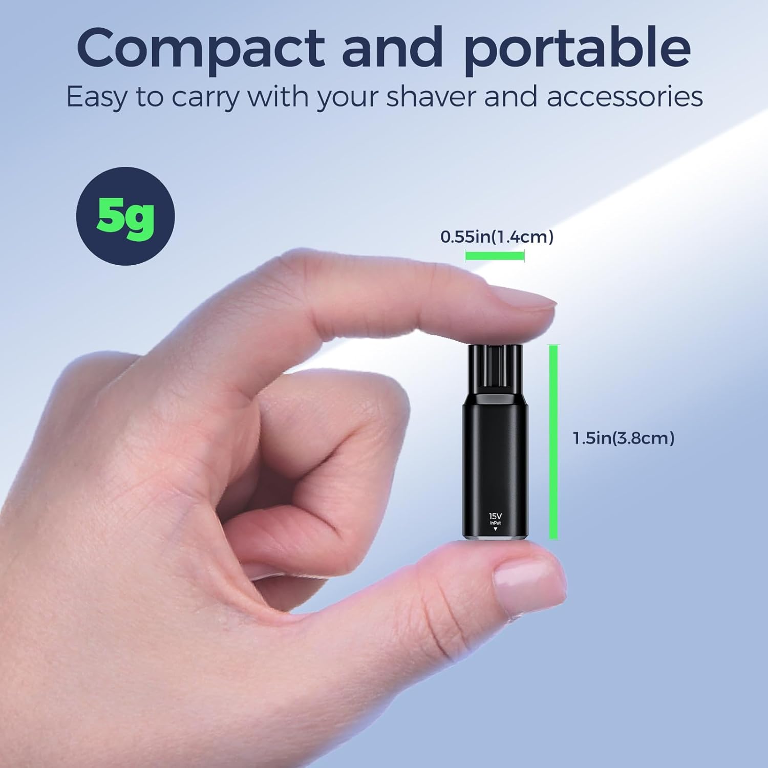 Adattatore di ricarica Type-C  - Electric Shaver Rotary recensione e prezzo