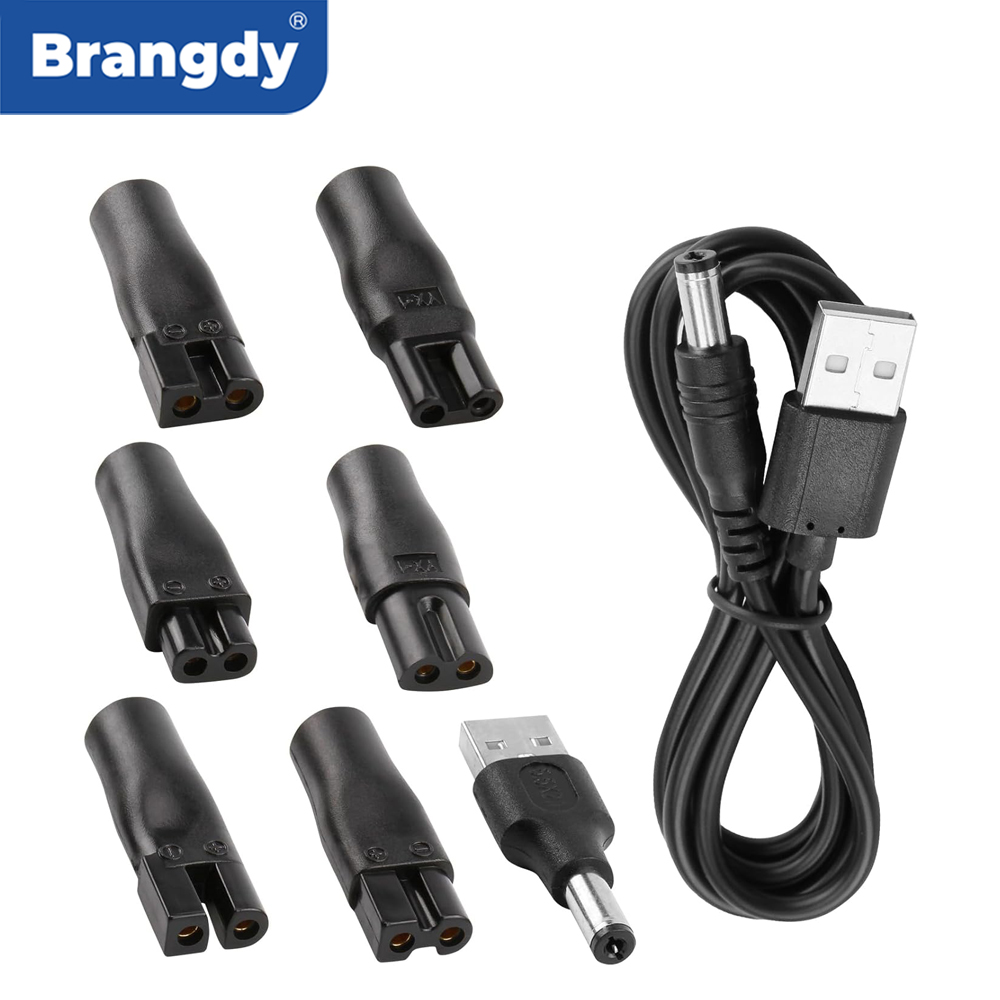 Brangdy Set di adattatori USB  - Beard Trimmer recensione e prezzo