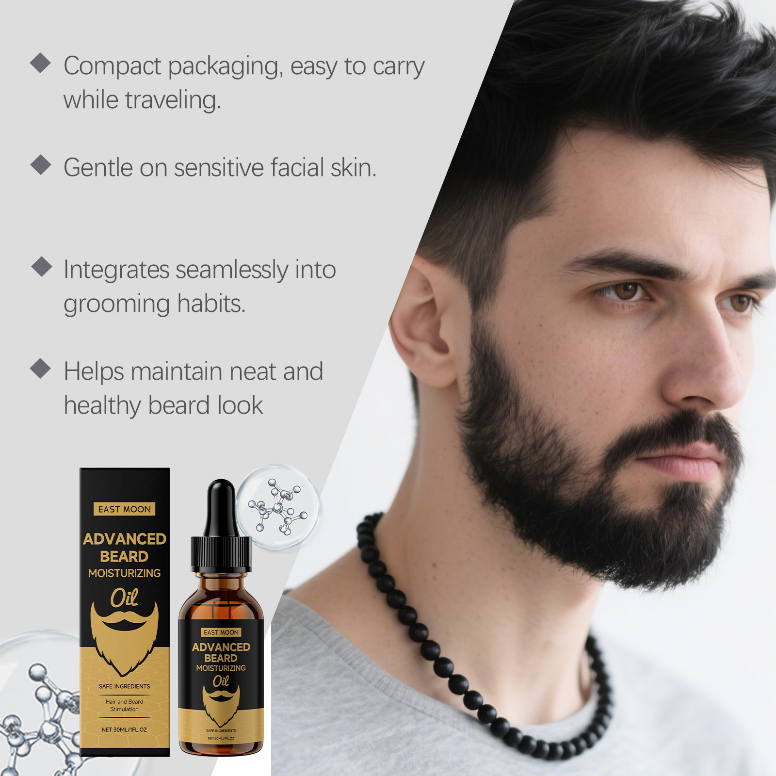 Olio per Barba al Rosmarino Ea - Beard Oil recensione e prezzo