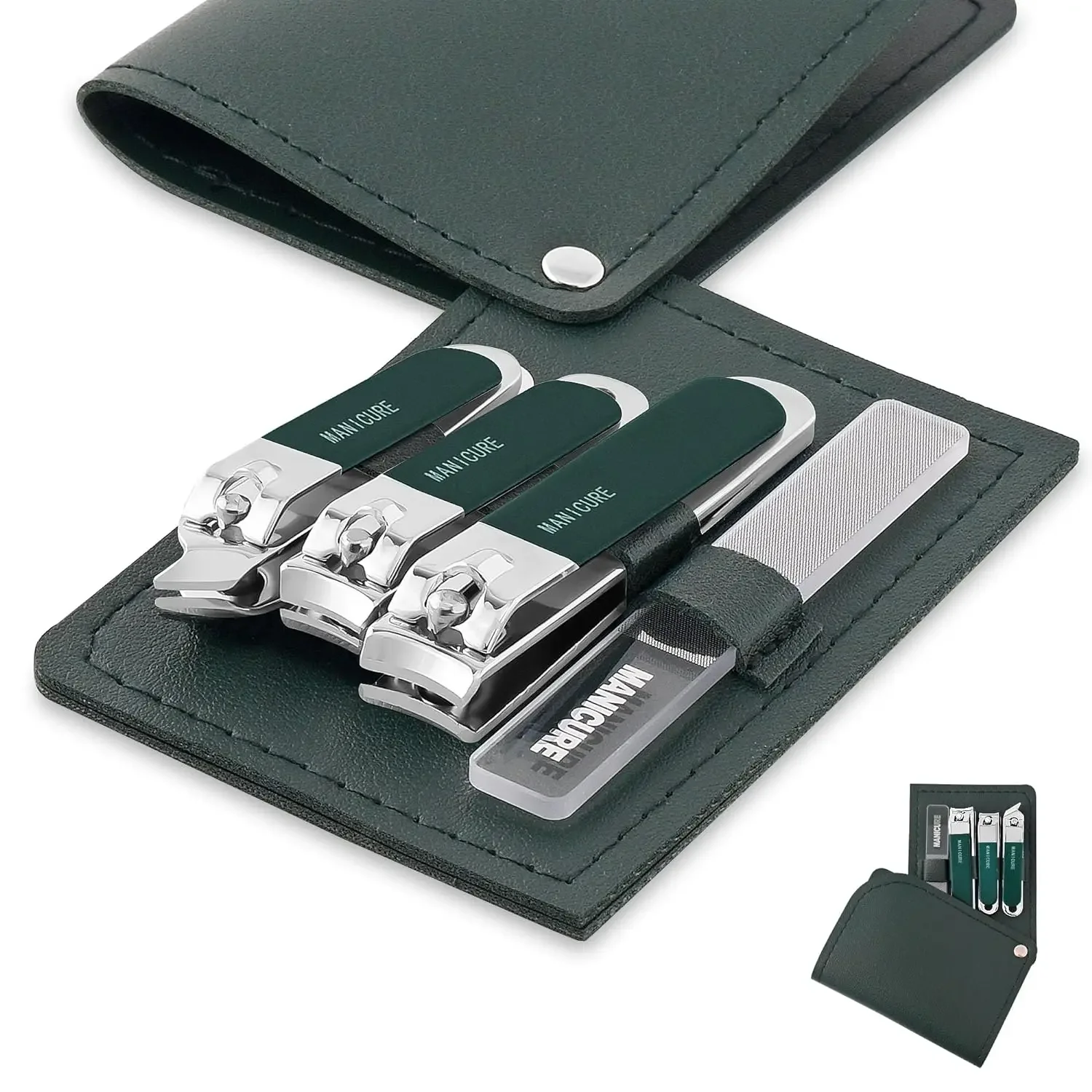 Set di 4 Pezzi per Manicure Pr - Mens Grooming Travel Kit recensione e prezzo