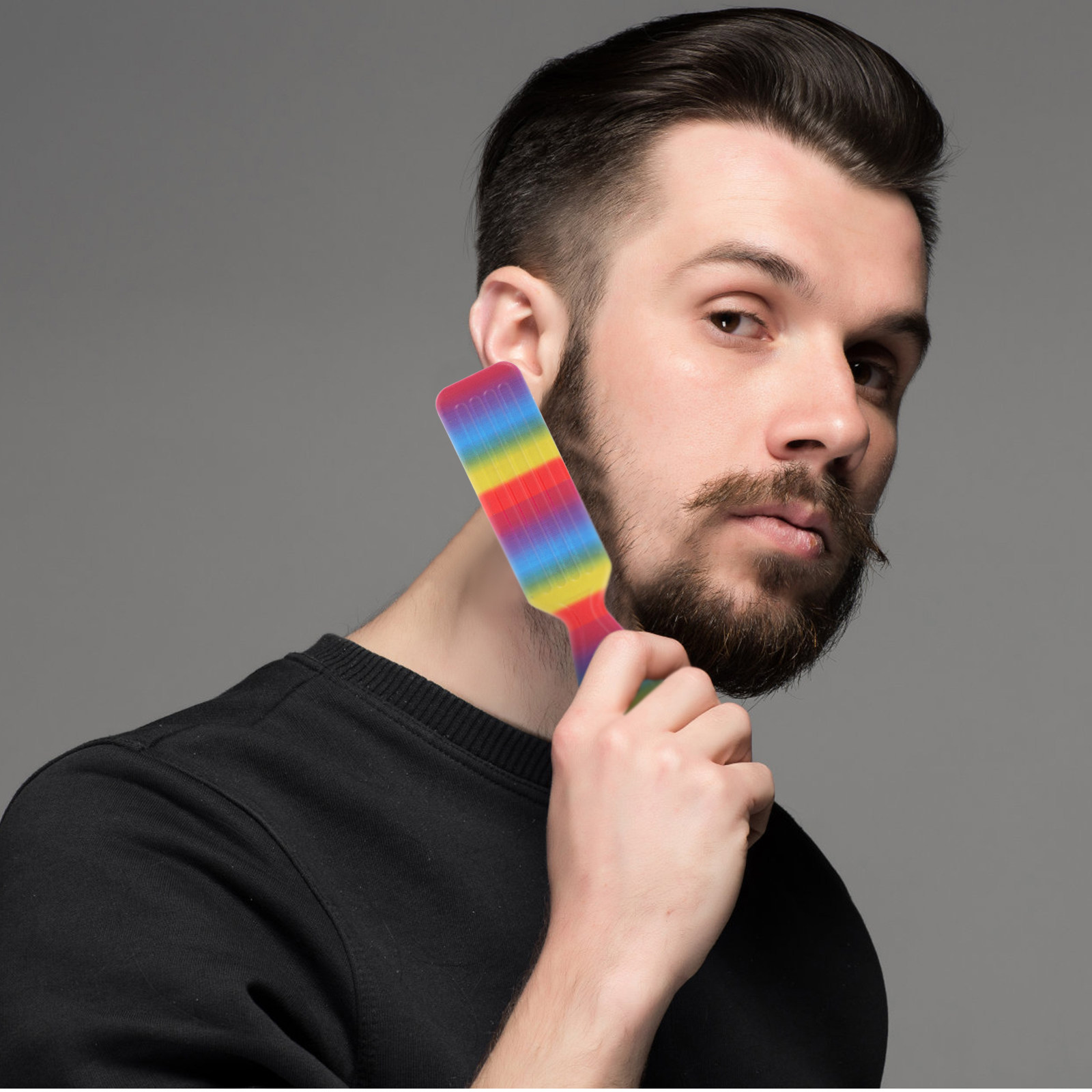 Spazzola per barba e capelli a - Beard Oil recensione e prezzo