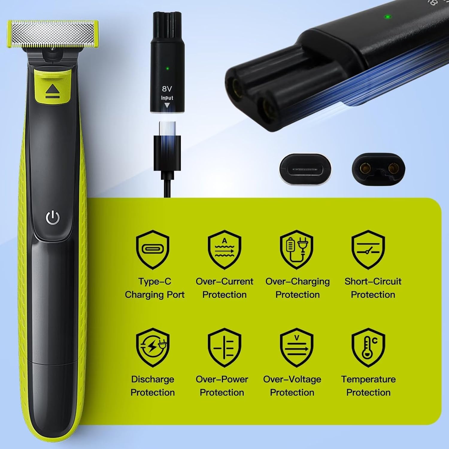 Adattatore Caricabatterie 8V H - Electric Shaver Rotary recensione e prezzo
