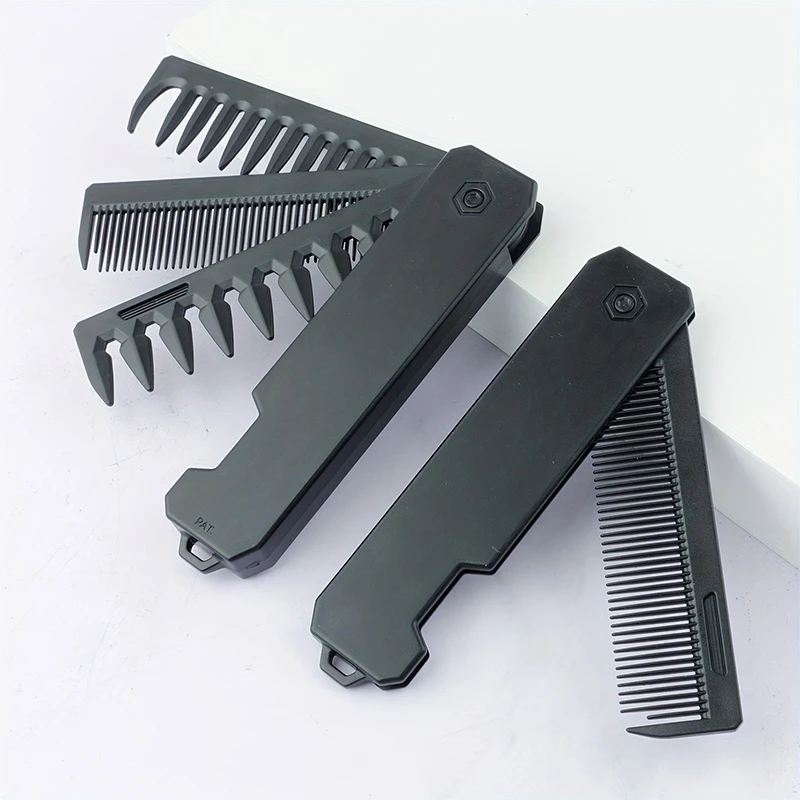 Pettine per barba pieghevole 3 - Mens Grooming Travel Kit recensione e prezzo