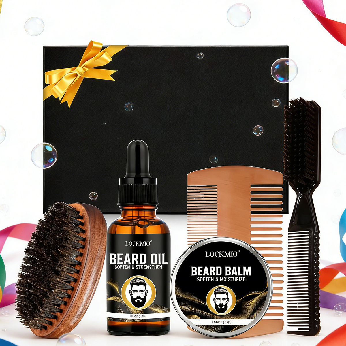 LOCKMIO Set di Prodotti per la - Beard Oil recensione e prezzo