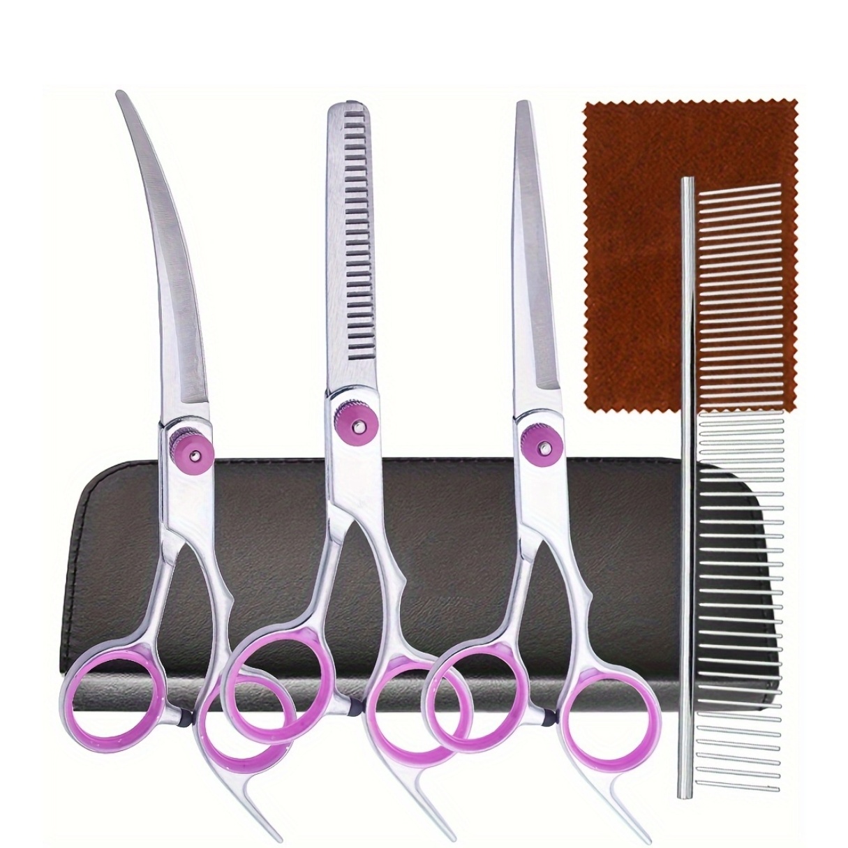 Set di 5 Forbici Professionali - Grooming Scissors recensione e prezzo